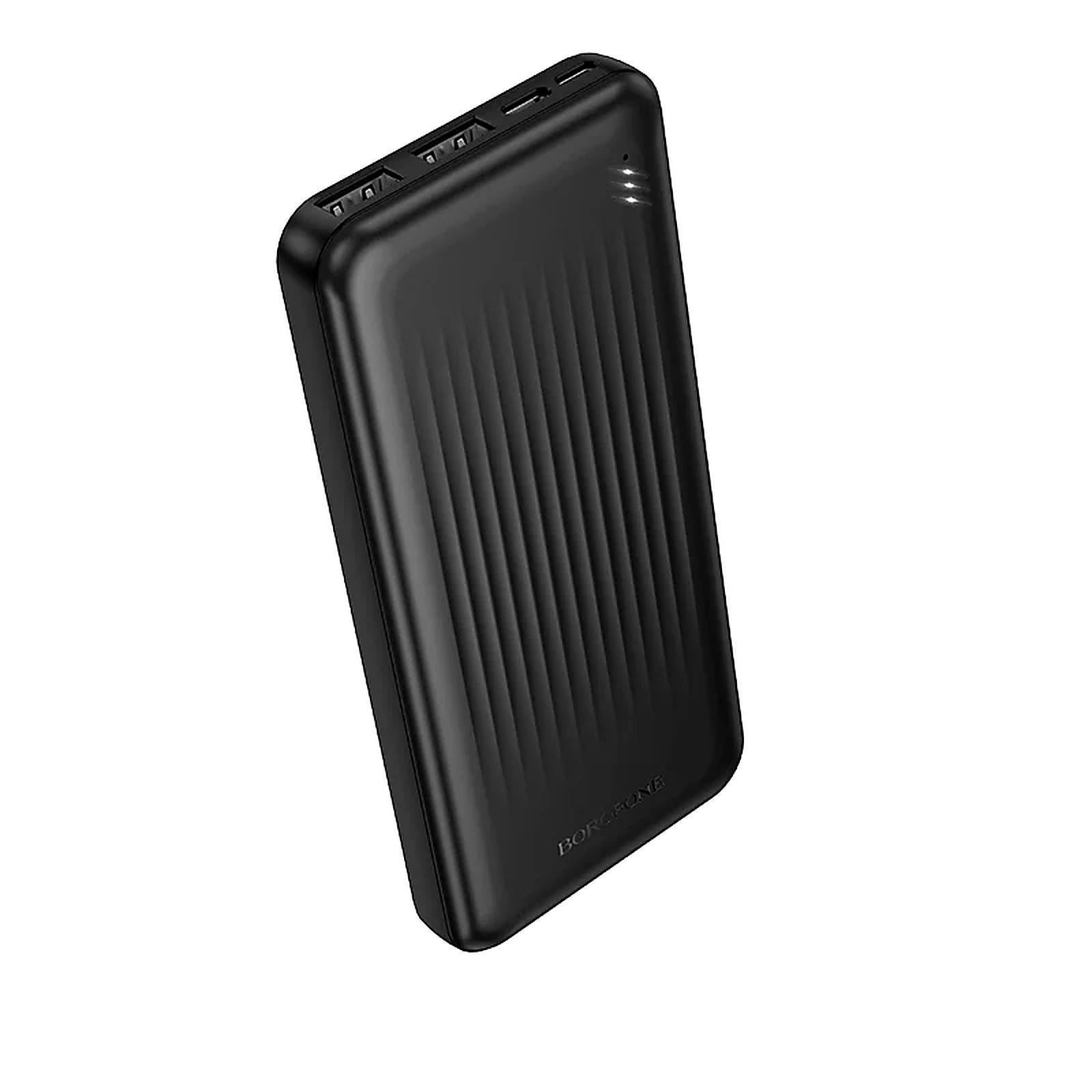 Повербанк на 2 устройства Borofone BJ78 10000 mAh 10W Черный (6941991121470)
