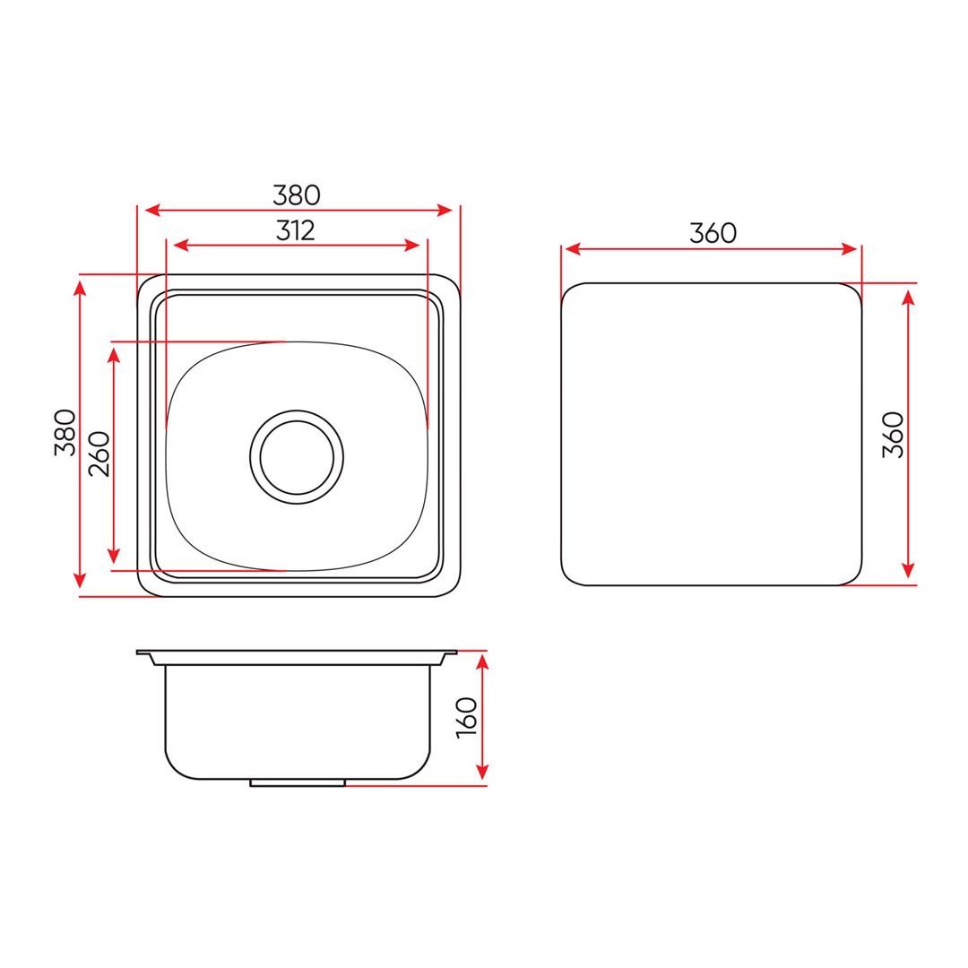Мойка кухонная Lemax нержавеющая сталь сифон (LE-5013 CH) - фото 3 Мойка кухонная Lemax нержавеющая сталь сифон (LE-5013 CH) - фото 3
