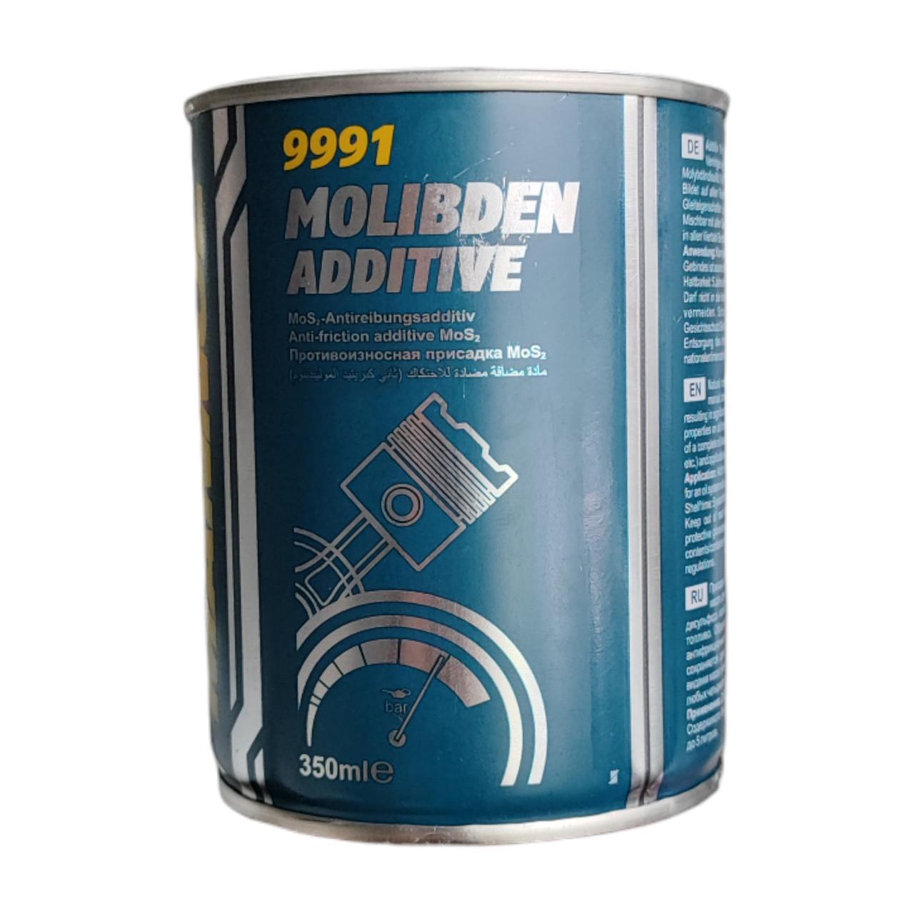 Присадка с молибденом Mannol Molibden Additive 350 мл 9991 (2203701776) - фото 3 Присадка с молибденом Mannol Molibden Additive 350 мл 9991 (2203701776) - фото 3