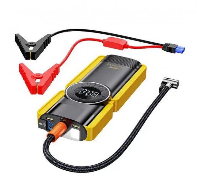 Пускозарядное устройство и компрессор CP-F77 400/800A 8000mAh