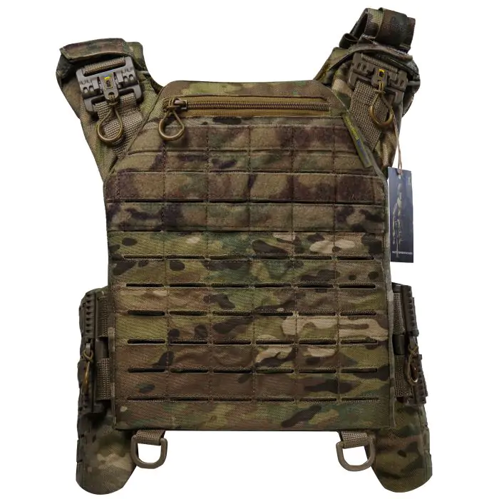 Плитоноска BOGUNKA PRO з системою швидкого скидання 3 підсумки під АК та турнікет Мутьтикам - фото 10