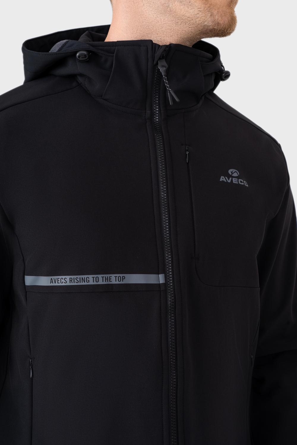Ветровка Avecs 50435/1-M Черный - фото 4 Ветровка Avecs 50435/1-M Черный - фото 4