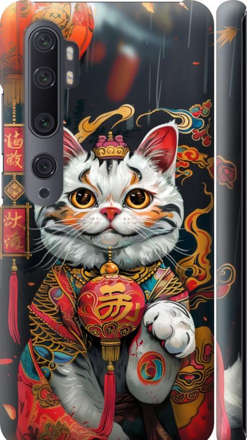 Чохол на Xiaomi Mi Note 10 China Cat v2 (6135m-1820-42517)