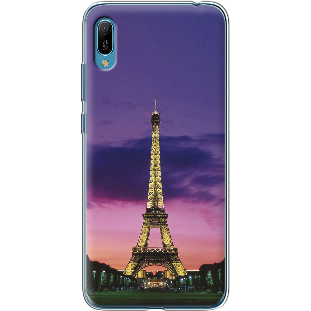 Чохол Boxface Huawei Y6 2019 Опівночі в Парижі Прозорий силікон (36451-up964-36451)