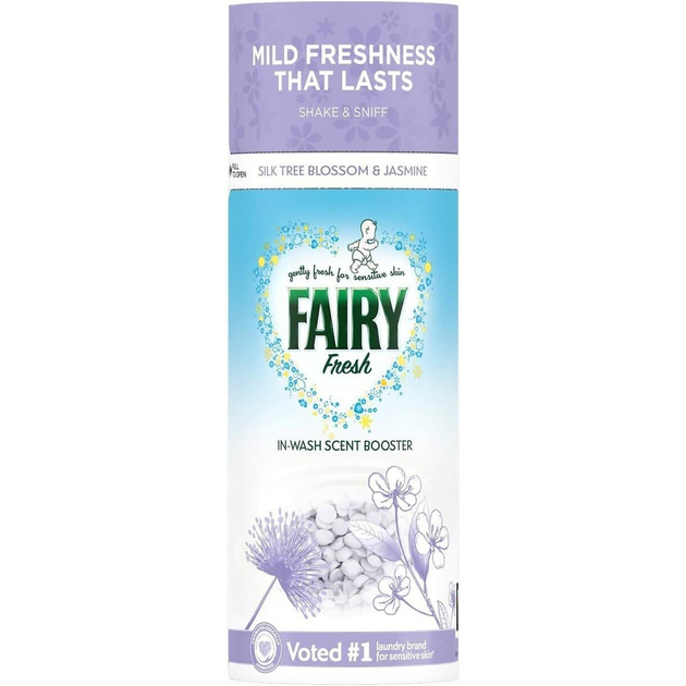 Парфум для тканин Fairy гранули з ароматами шовкового дерева та жасмінму 176 г