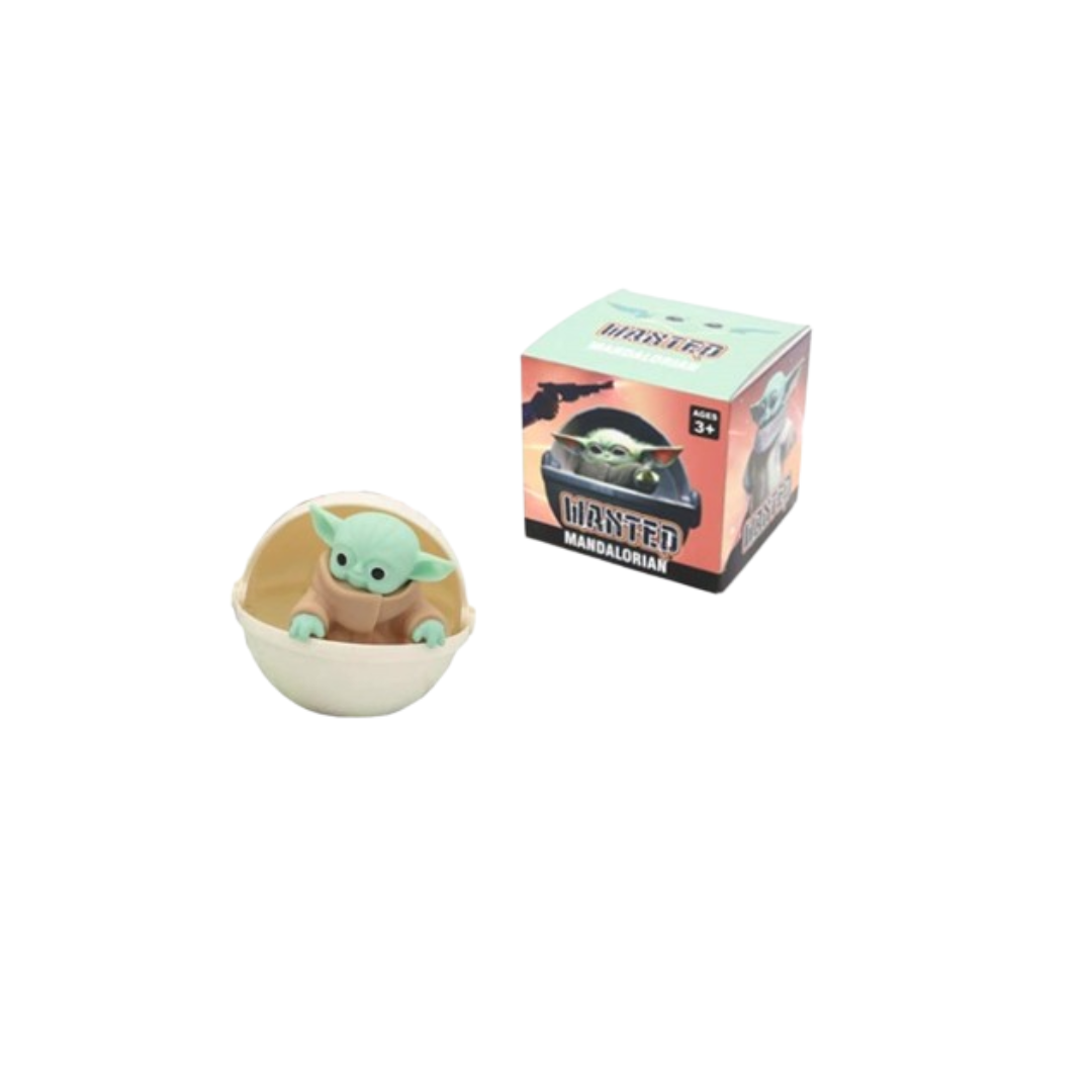Фигурка Star Wars The Mandalorian Baby Yoda в капсуле 6 см (13058095)