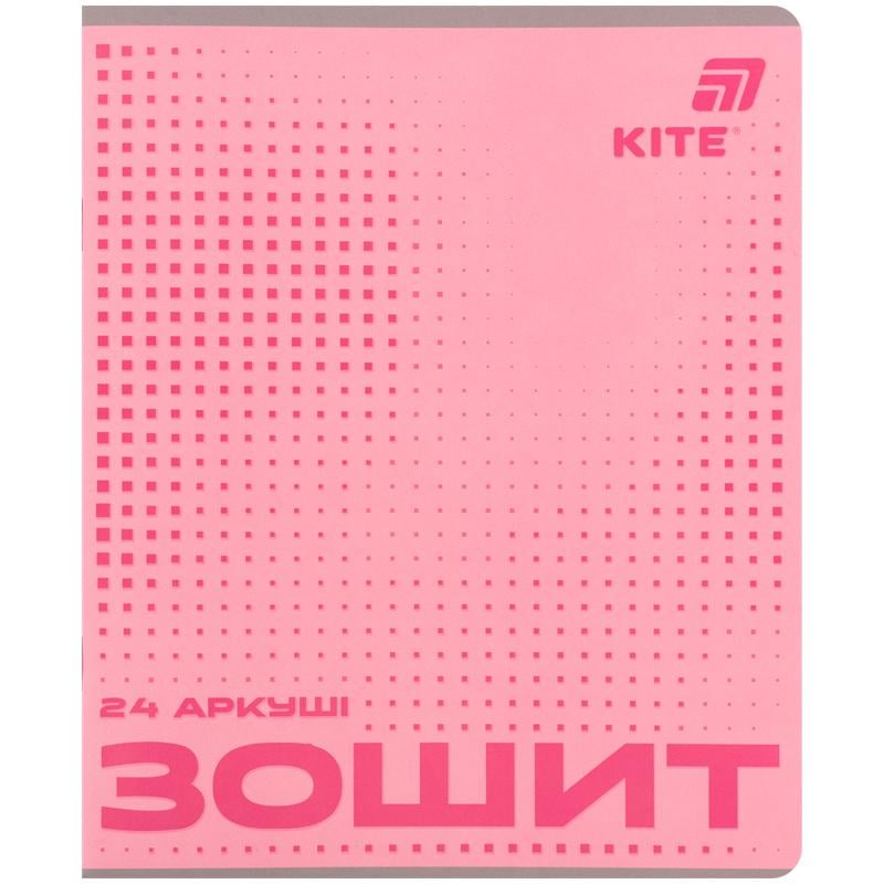 Тетрадь школьная KITE CAT клетка 24 л. (K26-238-1)