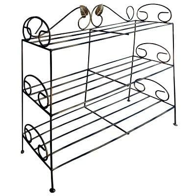 Полочка для обуви кованая Athens 3 яруса 50 см Н60х50х28 см (29348087) Полочка для обуви кованая Athens 3 яруса 50 см Н60х50х28 см (29348087)
