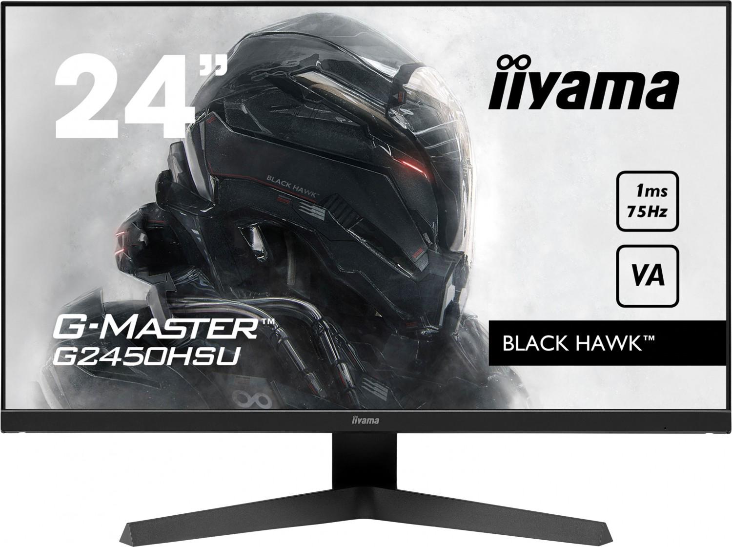 Монітор ігровий Iiyama G-Master G2450HSU-B1 Hawk 23,8" Black (4948570119202)