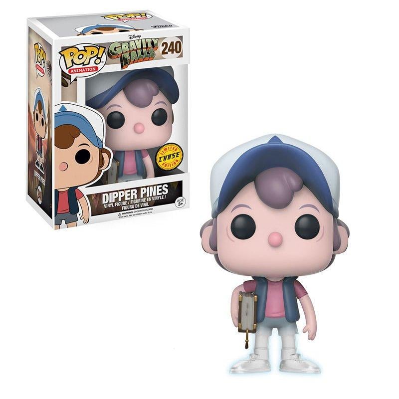 Дитяча ігрова фігурка Funko Pop Gravity Falls Dipper Pines 10 см (chase GF DP C 240) - фото 2 Дитяча ігрова фігурка Funko Pop Gravity Falls Dipper Pines 10 см (chase GF DP C 240) - фото 2