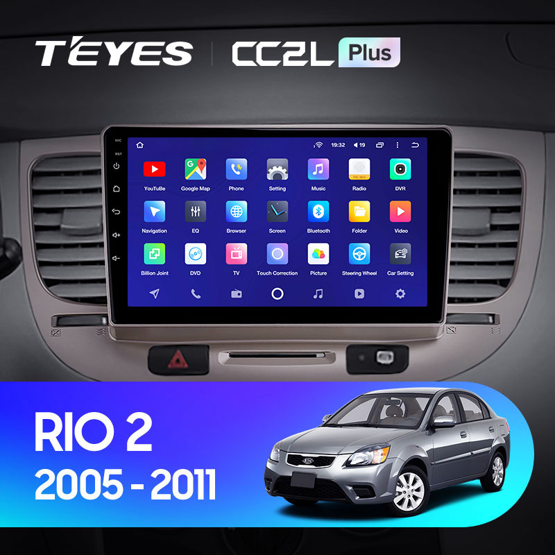 Автомагнитола штатная Teyes для Kia Rio 2 RIO2 2005-2011 Android (1464936780) - фото 3