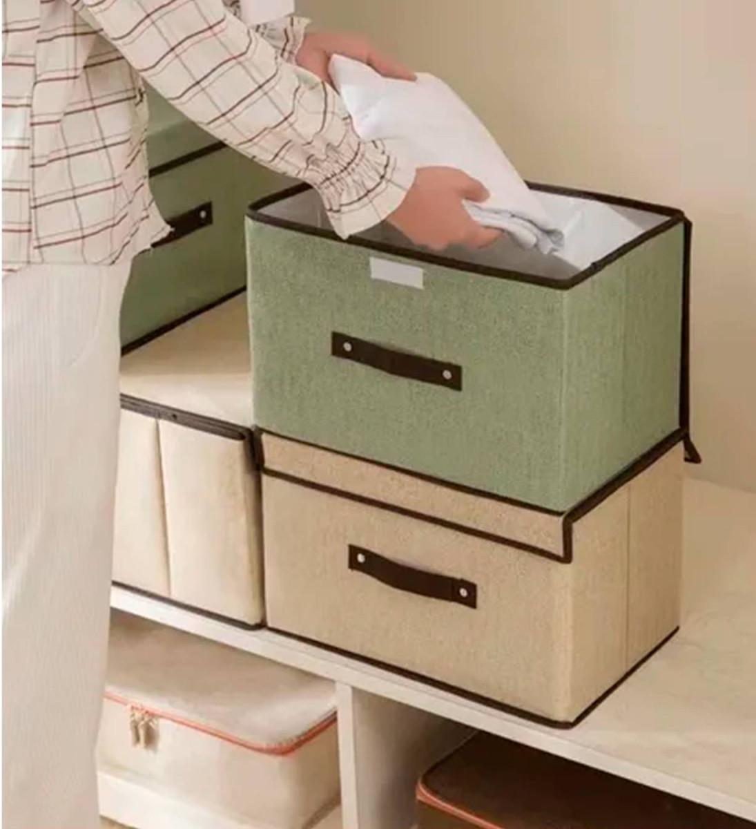 Органайзер для одягу 9521 36х23х24 см Зелений (4506281) - фото 4 Органайзер для одягу 9521 36х23х24 см Зелений (4506281) - фото 4