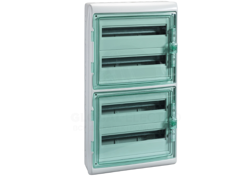 Щит навісний SCHNEIDER ELECTRIC MUREVA 4 ряди 72 модулі IP65 Прозорий Щит навісний SCHNEIDER ELECTRIC MUREVA 4 ряди 72 модулі IP65 Прозорий