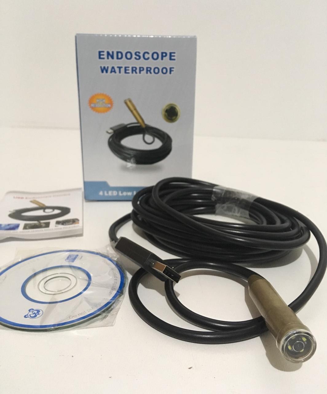 Камера эндоскопа для труднодоступных мест CAM END 5570 USB micro USB с переходниками 2 м 7 мм