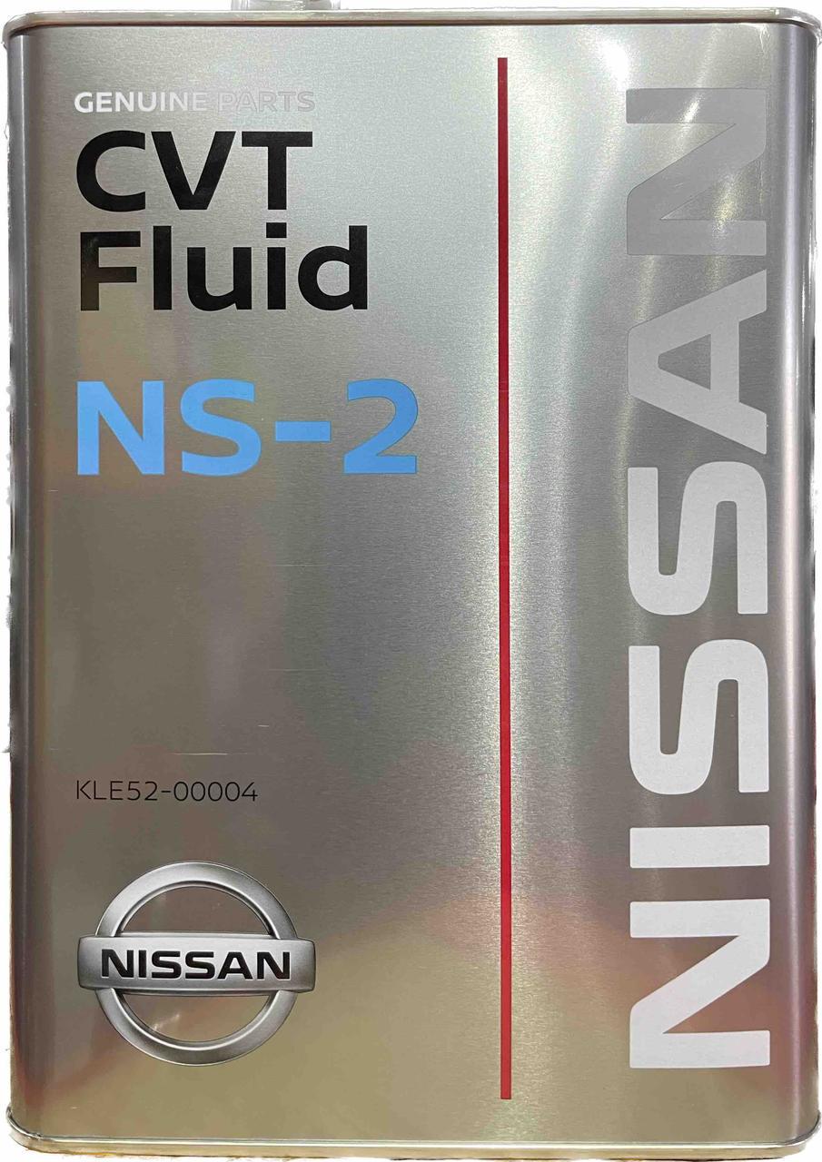 Масло АКПП Nissan CVT Fluid NS-2 4 л (KLE5200004) Масло АКПП Nissan CVT Fluid NS-2 4 л (KLE5200004)