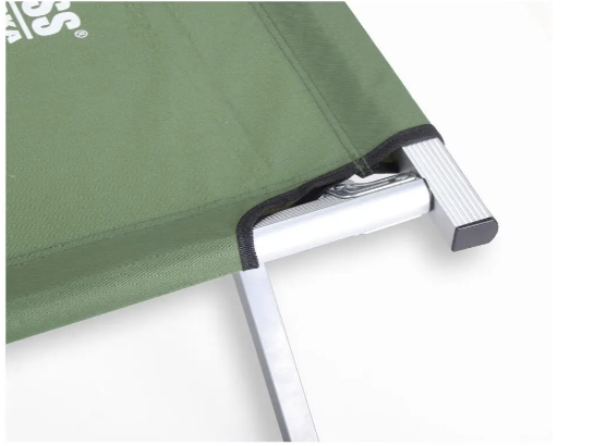 Ліжко туристичне розкладне Bass Polska BH 31001 з чохлом 190х70х45 см Зелений - фото 5 Ліжко туристичне розкладне Bass Polska BH 31001 з чохлом 190х70х45 см Зелений - фото 5