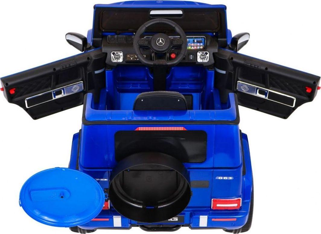 Дитяча машинка Mercedes AMG G63 акумуляторна Синій (426533) - фото 7 Дитяча машинка Mercedes AMG G63 акумуляторна Синій (426533) - фото 7