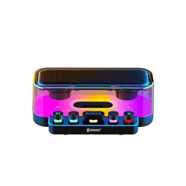 Портативная колонка Bluetooth 5.0 Type-C 2400 мАч RGB IPX5 (opt-105091)