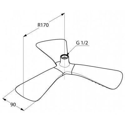 Душова головка KLUDI FIZZ 675780500 - фото 2