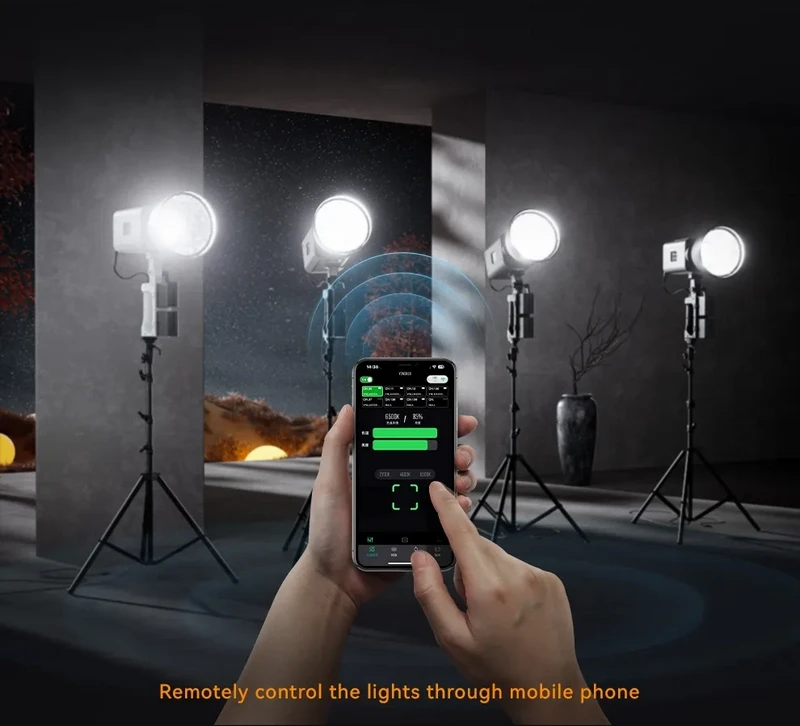 ᐉ Світло студійне Yongnuo YNLUX200 KIT LED з тримачем і кейсом