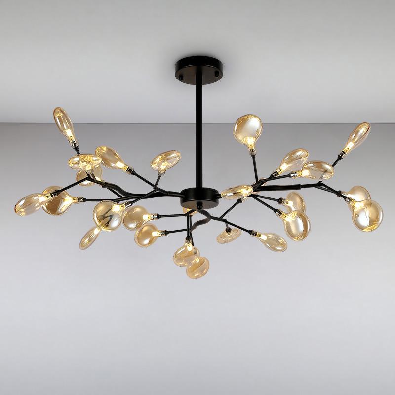 Люстра-молекула підвісна Light House LS-14663-27 Чорний (16406)