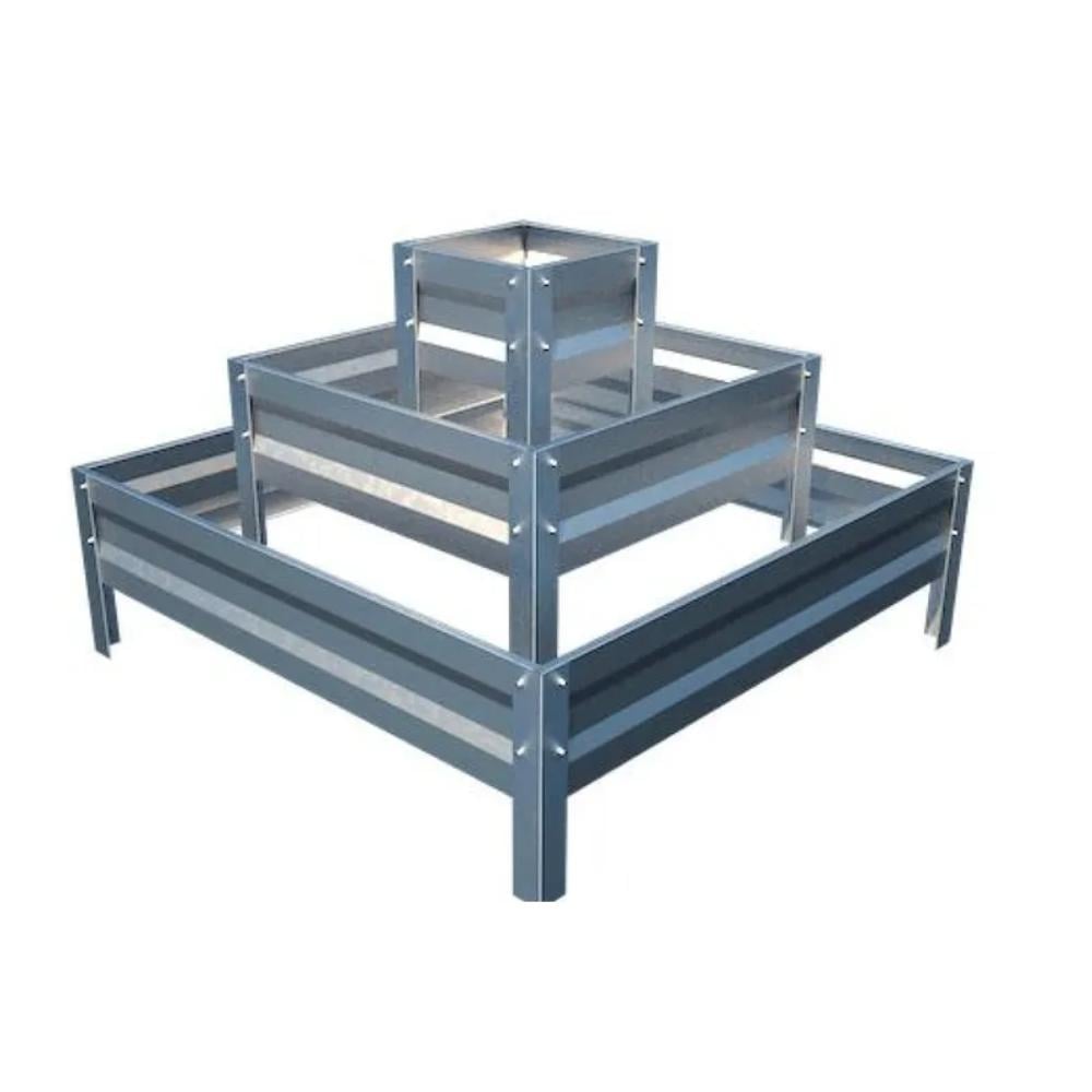 Клумба цвітник SIMBUD Земляна етажерка Металік (3295756)