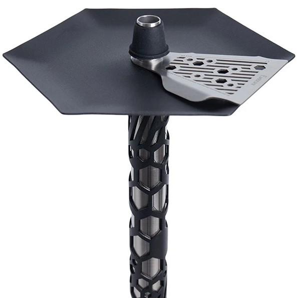 Кальян Embery Mono-H 4.0 Silver/Black (22812) - фото 2 Кальян Embery Mono-H 4.0 Silver/Black (22812) - фото 2