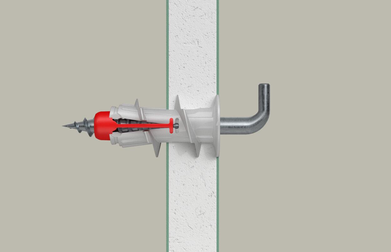 Дюбель FISCHER Duoblade S с шурупом для гипсокартона (545676) - фото 4