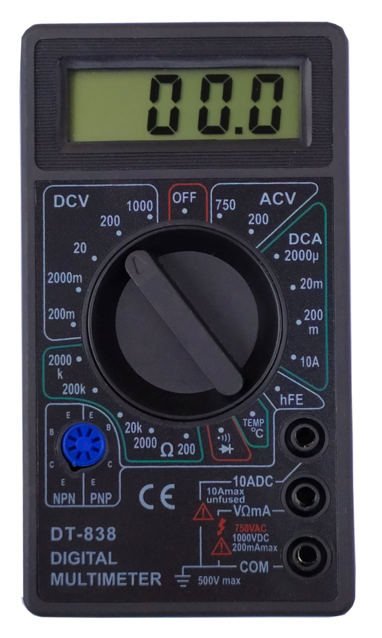 Мультиметр цифровий DT-838 (5148)