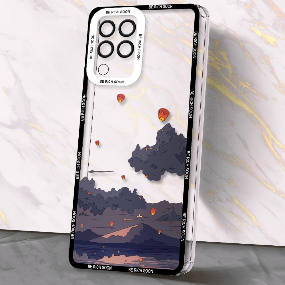 Прозрачный защитный чехол AngelEyes для Samsung Galaxy A22 4G A225 Be Rich Soon (30072)