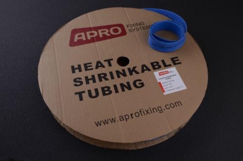 Трубка термоусаджувальна Apro 40 мм 25 м Синій