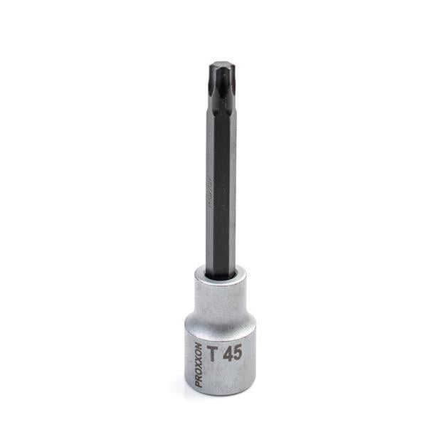 Головка накидная Proxxon Т45 6-гранная с насадкой Torx 1/2" 100 мм (22027)