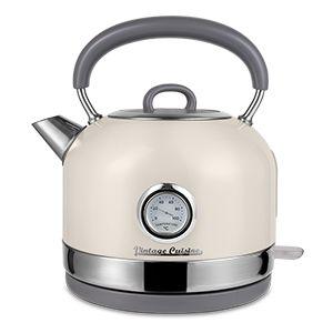 Електрический чайник + тостер Vintage cuisine комплект Кремовый - фото 2 Електрический чайник + тостер Vintage cuisine комплект Кремовый - фото 2