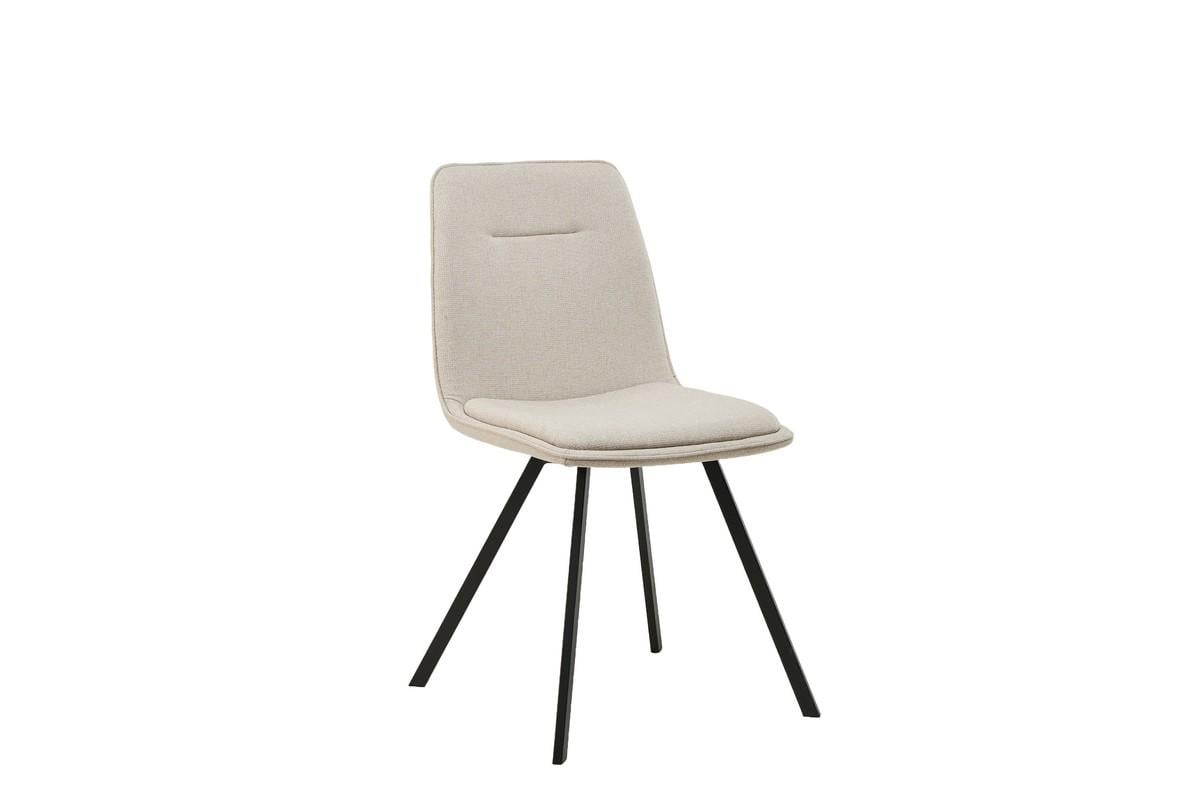 Стул обеденный Vetro ткань в87 д46 ш55.5 вп49.5 Черный/Айвори (M-71)