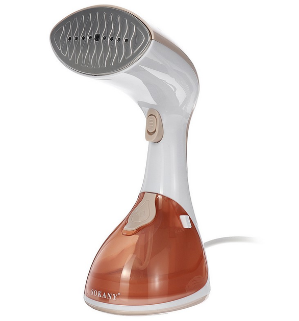 Відпарювач ручний Sokany SK-3050 1500 Вт Персиковий (20409896)