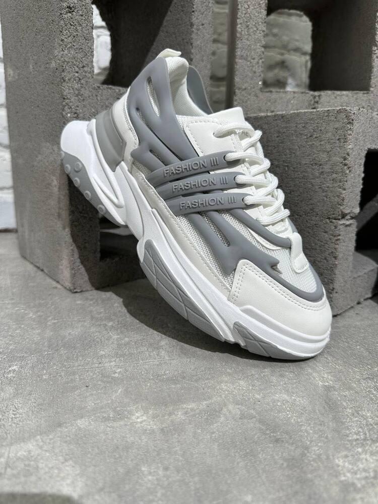 Кросівки Violeta 149-37x04 жіночі Біло-сірий (192226-1)