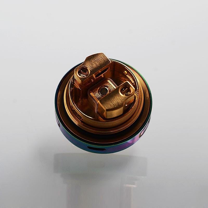 Бак для електронного кальяну Advken Manta MTL RTA 24 мм з тугою тягою Rainbow - фото 4