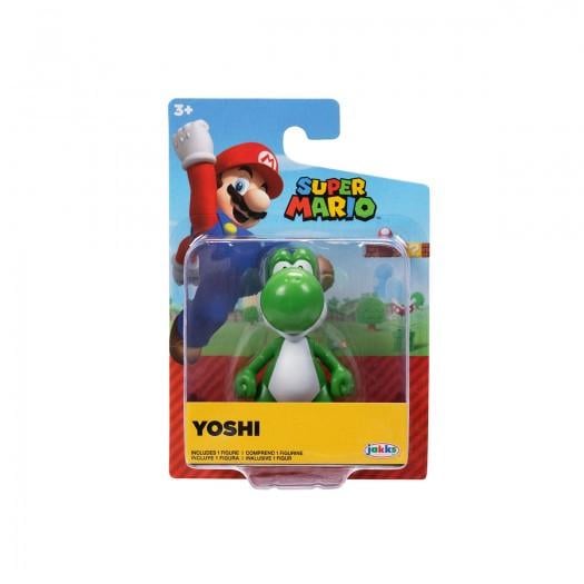 Фигурка игровая с артикуляцией Super Mario Зеленый Йоши 6 см (61228-RF1-GEN-ks) - фото 1