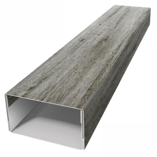 Рельс декоративный SIMBUD 60x35 мм 1 пог. м Античный бук (8456765)