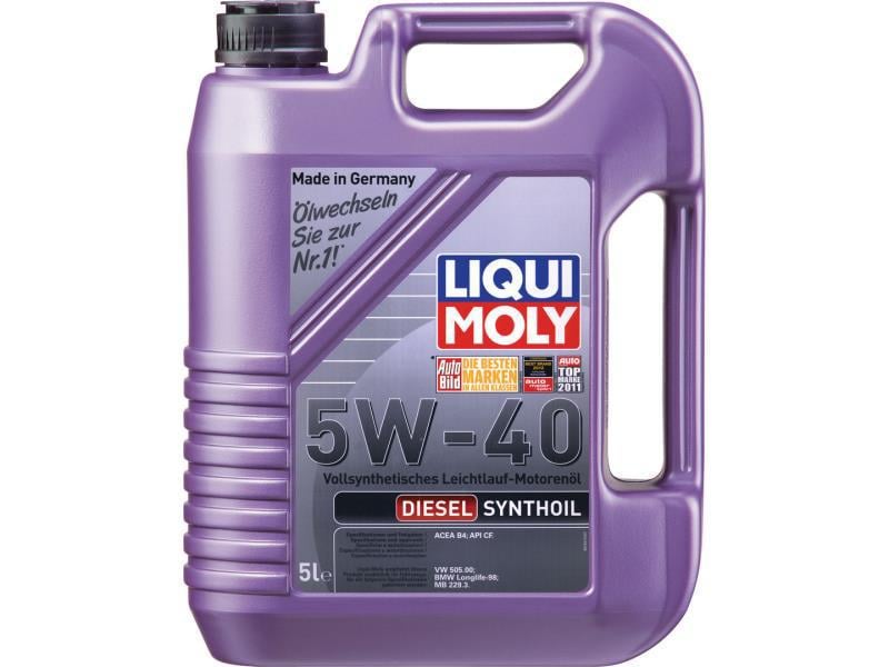 Моторне мастило Liqui Moly Diesel Synthoil 5W-40 5 л (LIM1927)