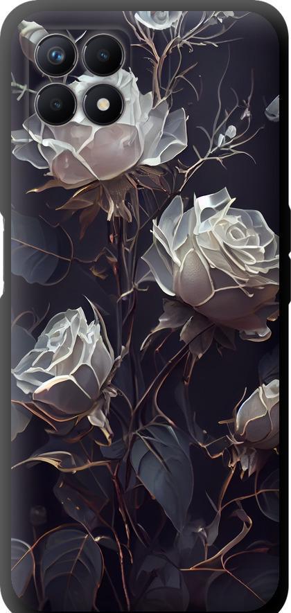 Чехол на Realme 8i Розы 2 (5550b-2518-42517)