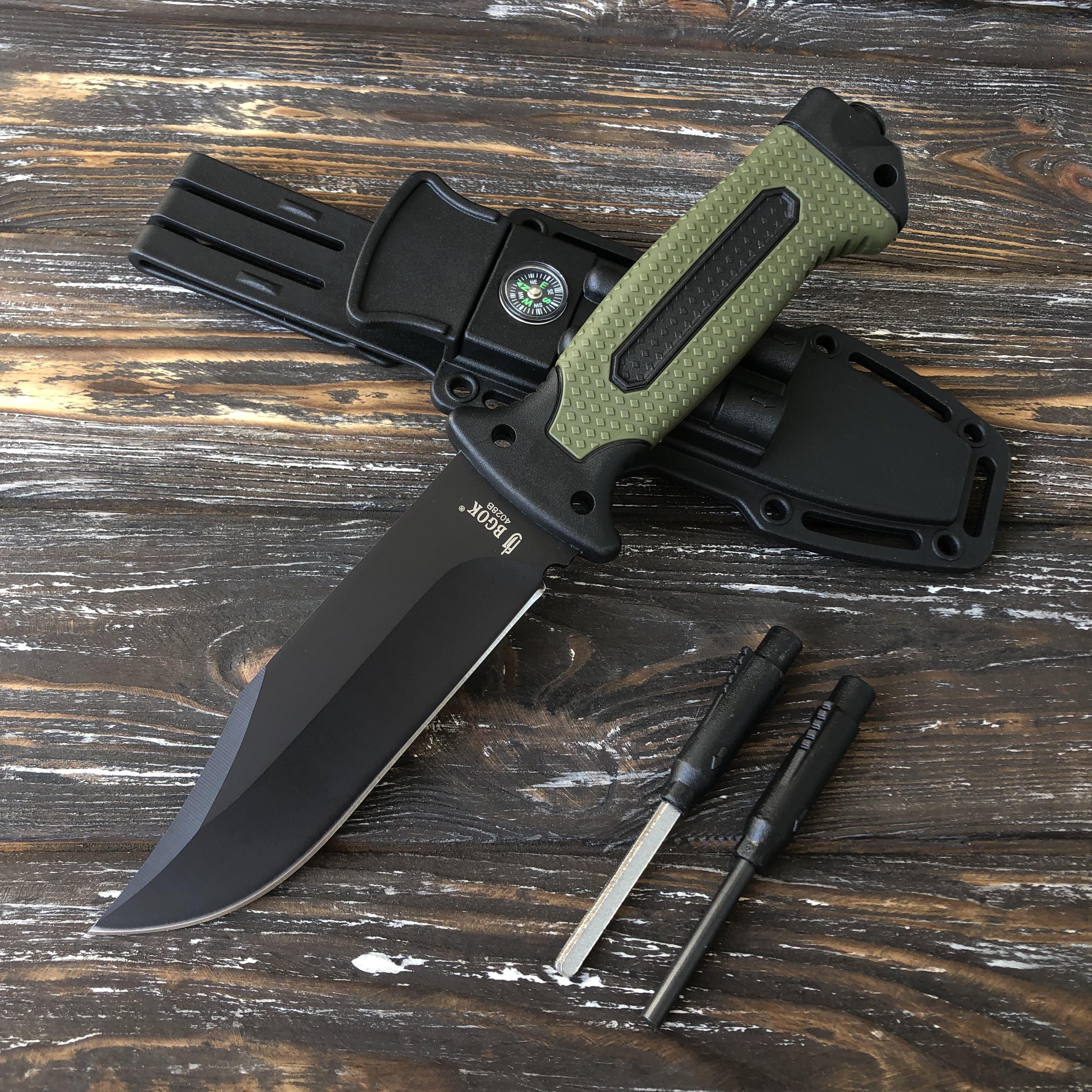 Ніж мисливський туристичний клинок 13,3 см (210)