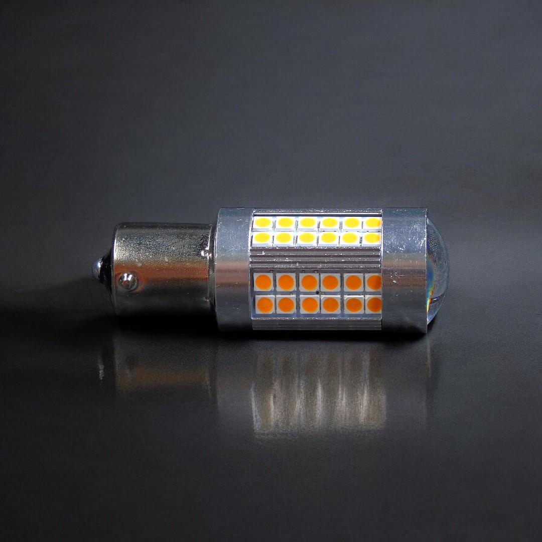 Автомобильная лампа светодиодная Global Solution 1156-3030-72SMD 12-24V super CANBUS BAU15s Желтый - фото 3 Автомобильная лампа светодиодная Global Solution 1156-3030-72SMD 12-24V super CANBUS BAU15s Желтый - фото 3