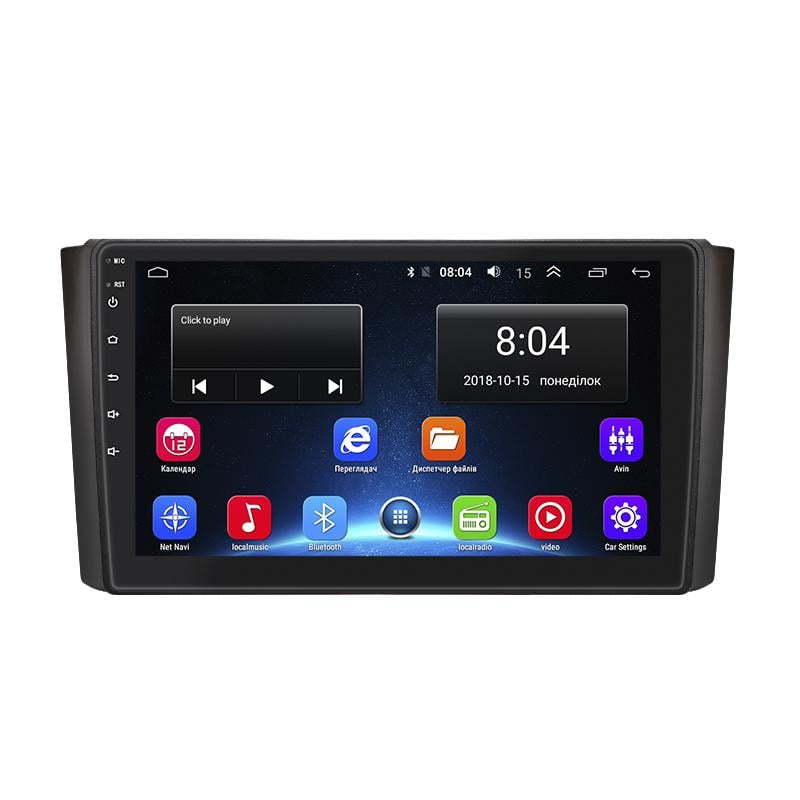 Автомагнитола штатная Lesko Base для SsangYong Rexton II 2006-2012 г. Wi-Fi/GPS 2/32 GB 9" (10280-55274)