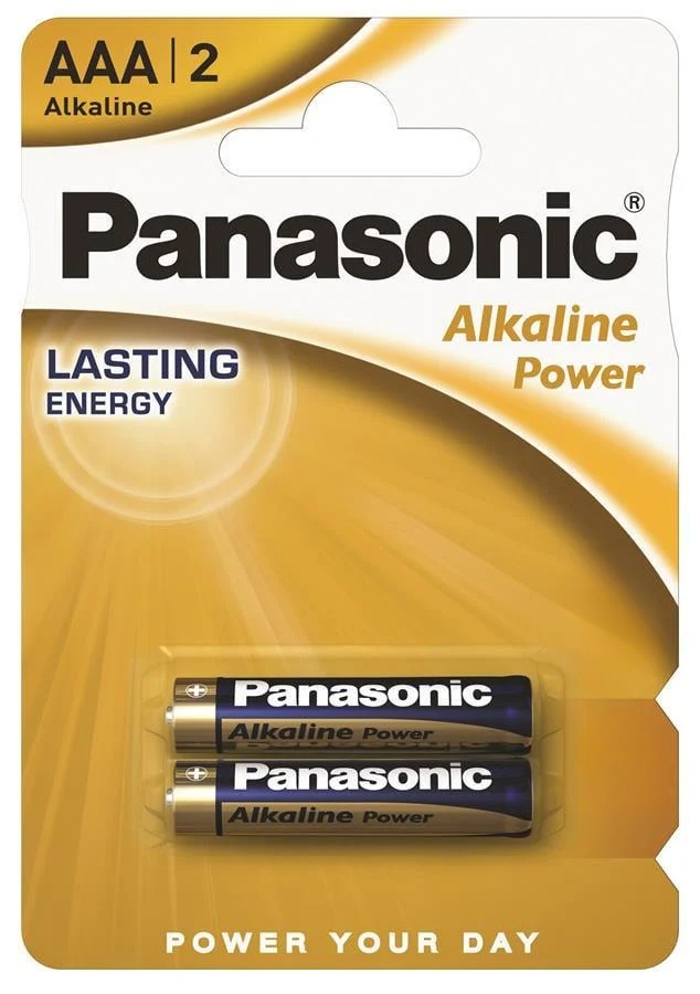 Набір батарейок Panasonic Alkaline Power AAA 2 шт. (ERC-LR03REB/2BP)