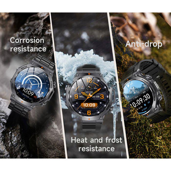 Смарт-годинник UWatch Smart Mevaden Ultra Black Steel з ремінцями 2 шт. (2043) - фото 20 Смарт-годинник UWatch Smart Mevaden Ultra Black Steel з ремінцями 2 шт. (2043) - фото 20