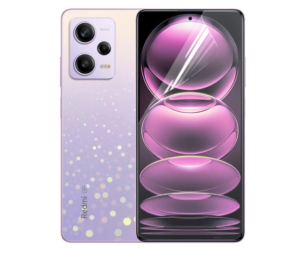 Пленка противоударная гидрогелевая Hydrogel Film для Xiaomi Redmi Note 12 Pro 5g Transparent