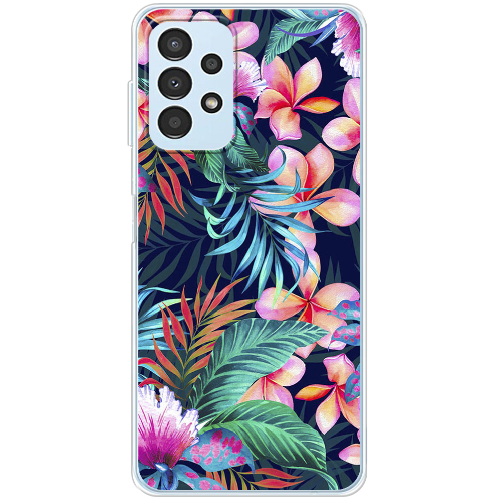 Чехол BoxFace Samsung Galaxy A32 5G (A326) flowers in the tropics Прозрачный силикон (44333-up1971-44333)