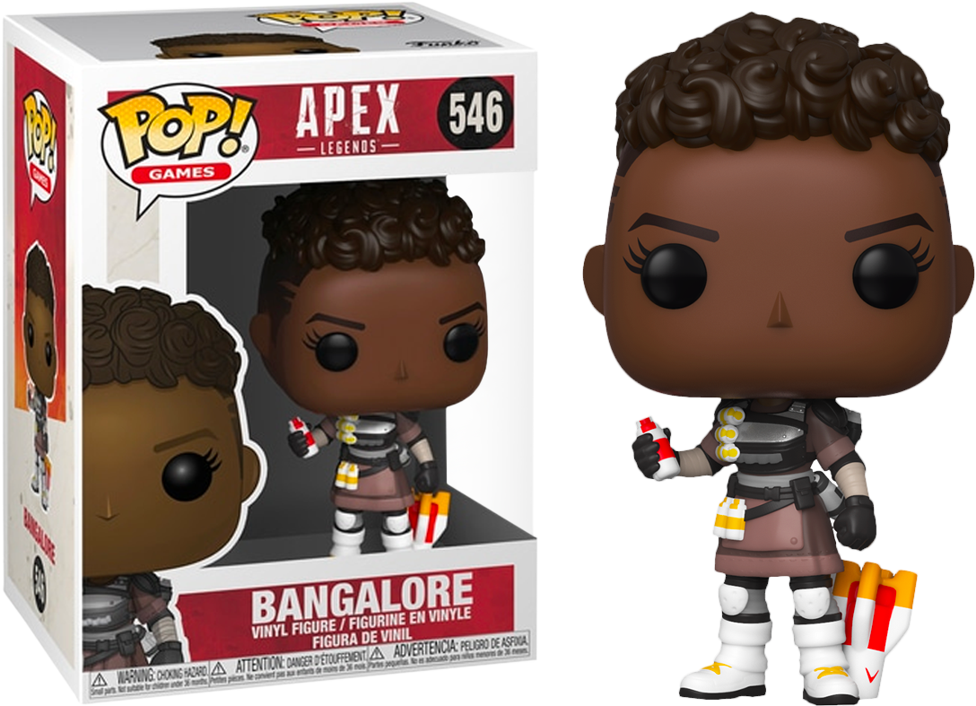 Фигурка Funko Pop Apex Legends Bangalore 10 см (Game AL B 546) - фото 2