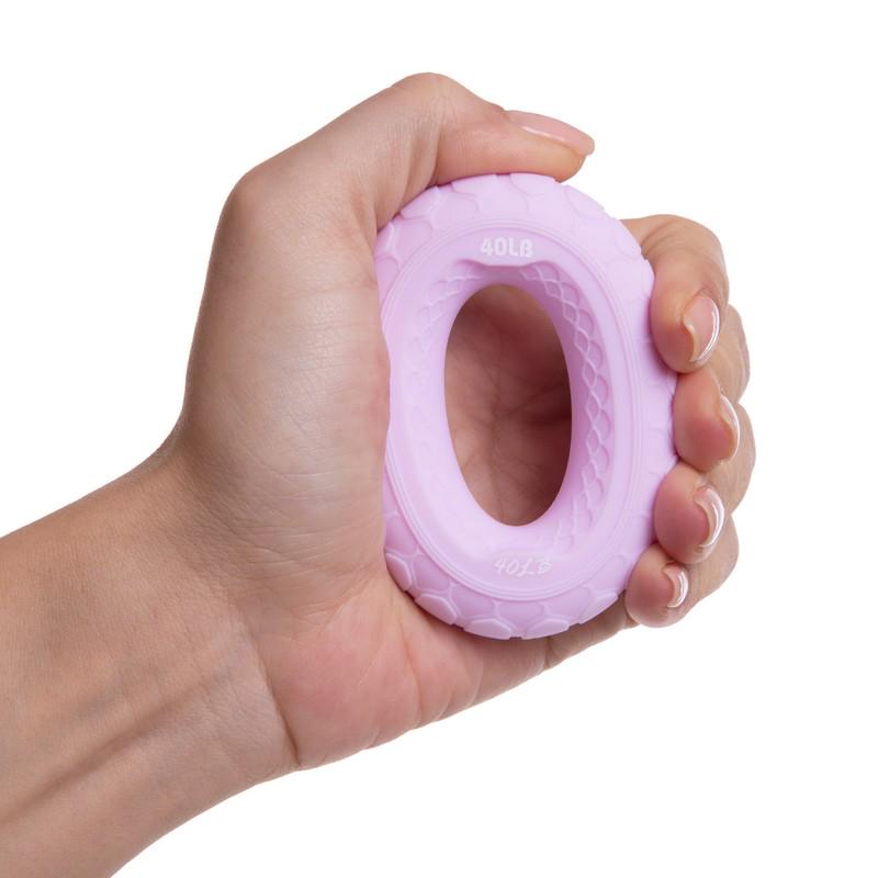 Эспандер кистевой Jello Кольцо нагрузка 9-23 кг Сиреневый (FI-3813) - фото 2 Эспандер кистевой Jello Кольцо нагрузка 9-23 кг Сиреневый (FI-3813) - фото 2